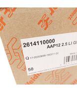 Weidmüller AAP12 2.5 LI GR Jumper Bar 2614110000 Gray Box of 50 New Open... - €54,11 EUR