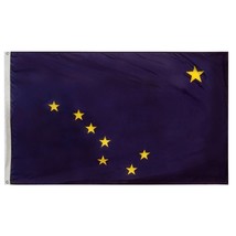 State of Alaska Flag 3&#39;x5&#39; House Banner 150D Polyester - £15.68 GBP