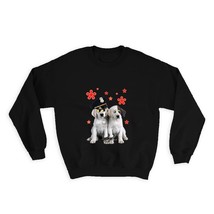 Labrador Puppies : Gift Sweatshirt Police Handcuffs Dogs Pets Funny Anim... - $28.95