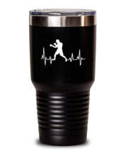 30 oz Tumbler Stainless Steel Insulated Funny Boxer Heartbeat Boxing  - £27.52 GBP
