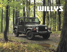 2004 Jeep WRANGLER WILLYS EDITION sales brochure folder 04 US - £11.71 GBP