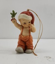 Enesco 1993 Memories of Yesterday How &#39;Bout A Little Kiss Ornament - £6.91 GBP