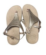 Vionic Women Kirra Sandal Sz  7 Thong Back Strap Slingback Rose Metallic... - €20,62 EUR