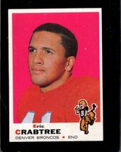 1969 Topps #151 Eric Crabtree Ex Broncos *X106194 - £2.54 GBP