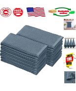 Stylish 100% Cotton Kitchen Towel Set - 12 Pack of Quick-Dry Waffle Weav... - $1,107.60 MXN