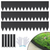 Steel Landscape Edging, 3-pack Steel Garden Edging Borders, 40&quot; L x 8&quot; H... - £52.38 GBP