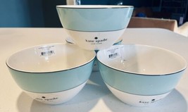 Set of 4 Lenox Kate Spade Rutherford Circle Mint Green 6 inch Dia NWT( New) - $70.11