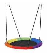 40&quot; Saucer Tree Swing For Kids Adults, 900D Waterproof Oxford Seat Backyard - $72.99