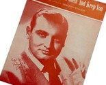 May The Good Lord Bless &amp; Keep You Sheet Music Frankie Laine VTG 1950 Re... - $8.86