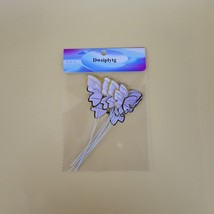 Dwsiplytg Paper Cake Toppers, Elegant Butterfly Paper Cake Toppers - $12.25