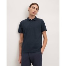 Everlane Mens The Performance Polo Shirt Deep Navy Blue M - £26.54 GBP