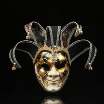 Creative clown mask, Halloween scary atmosphere dress up, mask decoration - $158.90
