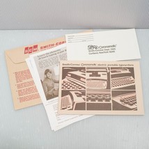 SCM Smith-Corona Coronamatic Typewriter Brochure Advertising - £11.78 GBP