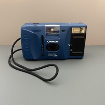 Chinon Auto Gl 35mm Film Camera MOTORIZED-FOCUS Free Dx Focus Rare Find Blue - £128.73 GBP
