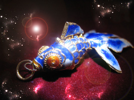 HAUNTED NECKLACE KOI FISH EXTREME DRAW IN LOVE 7 SCHOLARS EXTREME MAGICK image 2