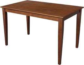 Solid Wood Dining Table, 48 By 30 By 30 Inches, By International Concepts, In - £278.11 GBP