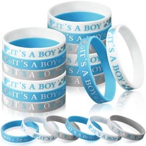 36 Pieces Baby Shower Rubber Bracelets, It&#39;S A Boy It&#39;S A Girl Wristband... - $17.99