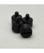 IBM Selectric part 1174008 SERVICE FEET USED BLACK COLOR SET OF 4 - $419.48 MXN