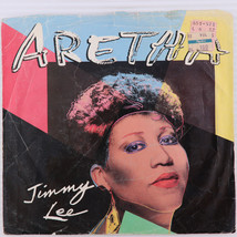 Aretha Franklin, Jimmy Lee/ An Angel Cries  1986 45 rpm 7&quot; Vinyl Record AS1-9557 - £5.59 GBP