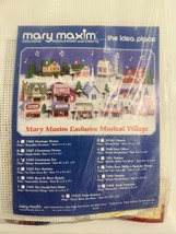 Mary Maxim Christmas Inn Exclusive Musical Village Needlepoint Kit 7350 - $370.49 MXN