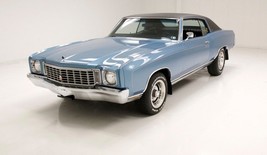 1972 Chevrolet Monte Carlo light blue | 24x36 inch POSTER | vintage classic car - £16.07 GBP