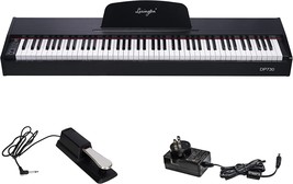 Graded Hammer Action Weighted Keyboard, 88 Keys, Full Size Portable Digital - £236.56 GBP