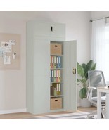  File Cabinet Light Grey Powder-coated Steel Large File Cabinet - $18,294.86 MXN