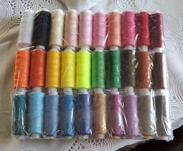 Hand Sewing and Embroidery 72Pcs Bobbins Sewing Threads Kit, 36 Colors 3... - $13.86
