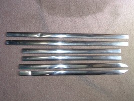 1947 DeSoto 4D Four Door Sedan Body Side Trim OEM 6 pcs DeLuxe 1946 1948 - £323.40 GBP