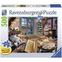 Ravensburger Cozy Retreat 500 Piece Large Format Jigsaw Puzzle for Adults - 1496 - £14.63 GBP