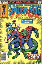 The Spectacular Spider-Man Comic Book #40 1980 VERY FINE - $3.99