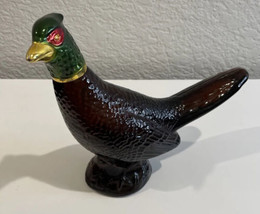 Avon Vintage Collectible Pheasant Decanter Leather After Shave Cologne (empty) - £10.11 GBP