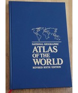 Collectible National Geographic Atlas of The World - LARGE SIZE - 1992 V... - £70.35 GBP
