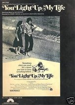 Sheet Music 1977 You Light Up My Life Debby Boone 76 - £5.74 GBP
