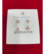 Adornmonde Gold Patten Earrings 4 Pc Design New - $34.00
