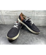chaco Sneakers Men 13M Davis Fashion Shoes Black Canvas Lace Up Comfort ... - $509.75 MXN