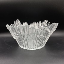 Humppila Tauno Wirkkala Revontulet Northern Lights Ice 11” Bowl MCM Glas... - $53.45