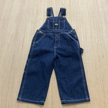 Key Premium Youth Bib Blue Overalls 2T  Snap Closure Utility Pocket New - $16.45