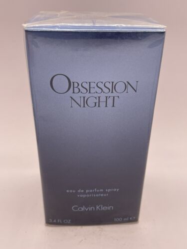 OBSESSION NIGHT By Calvin Klein EDP For Women Spray 3.4 oz *NEW IN SEALED BOX - $34.00