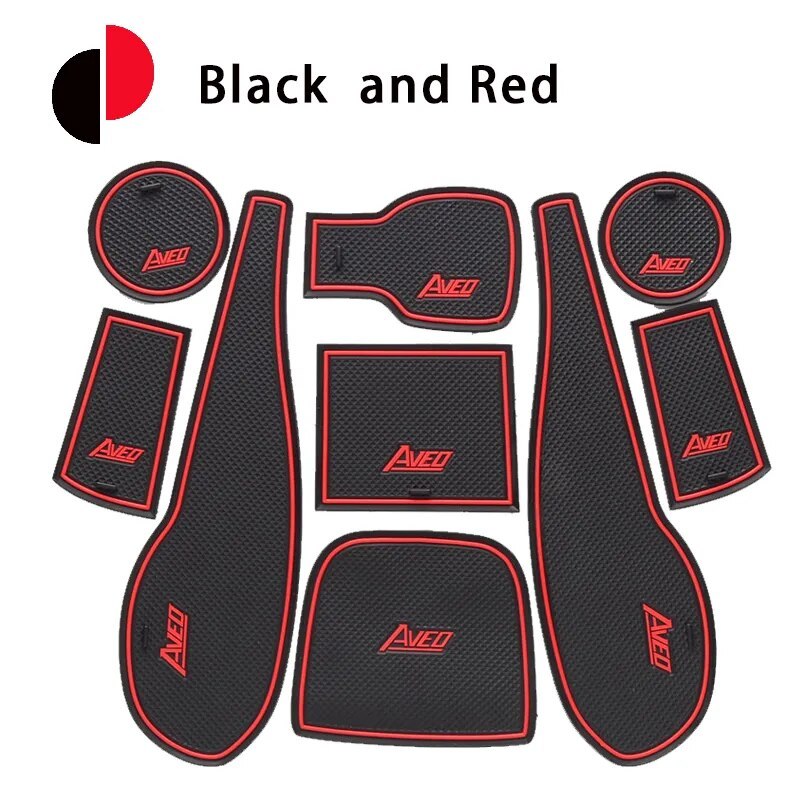 Primary image for Anti-Slip Gate Slot Cup Mat Fit For Aveo 2011~2014 2012 Car Coasters Dust Door G