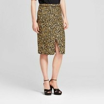 Who What Wear Women Pencil Skirt Animal Cheetah Print Size 2 - $14.84