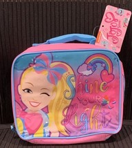 JoJo Siwa School Lunchbox, Insulated Girls Lunch Bag Shine Your Light Jojo Loves - £4.50 GBP