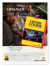 Shell Petroleum Emergency Crash Course Vintage 1998 Magazine Ad + Booklet - $12.30