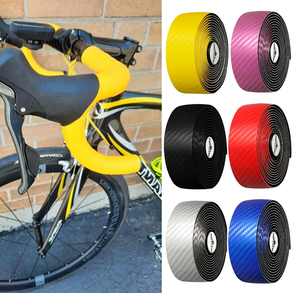 House Home MOTSUV Bike Handlebar Tape EVA PU Road Bicycle Handlebar Tape Anti-sl - £19.98 GBP