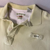 Orvis Shirt Mens Large Green Fly Fishing 1856 Series Thick Outdoors Polo Logo - £9.40 GBP
