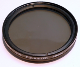 Tiffen 49mm Lens Filter  Cir-Polarizer C-PL Circular  made in USA - $35.30