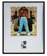 Tracy McGrady 16x20 Framed Game Used Jersey &amp; Photo Display Magic - £62.12 GBP