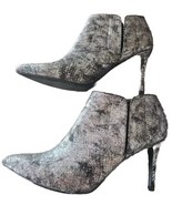 MICHAEL ANTONIO ~ Size 10 ~ Snake Print ~ Pointed Toe ~ Pull-On Bootie - $51.15 CAD