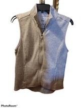 NEW G.H. Bass &amp; Co. Light Grey Sweater Vest Womens Large - £11.47 GBP
