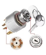 12V 4 Position Ignition Lock Cylinder Switch Key For SPB501 Car Boat Mot... - €10,41 EUR